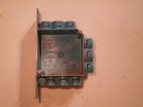 Qty = 46: carlon a5329de 4&#034; square, ent outlet/switch box with bracket for sale