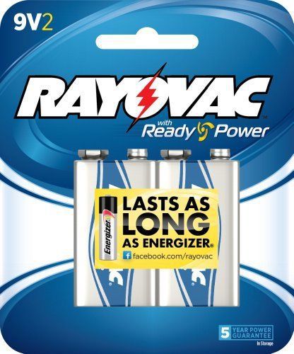 Rayovac a16042d general purpose battery - alkaline - 9 v dc (a16042f) for sale