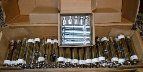 Qty/40 new tiberlinx 4.75&#034; pipe half connectors with pins a475 for sale