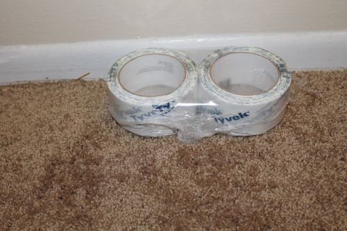 2&#034; dupont tyvek house wrap sheathing tape  @ 2 pack! free shipping! for sale