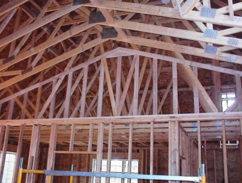 Precut 2x6 wall panels floor trusses rafters for garage apartment package home for sale