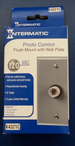 Intermatic k4321c photo control, weatherproof plate, 1800 watts photocell for sale