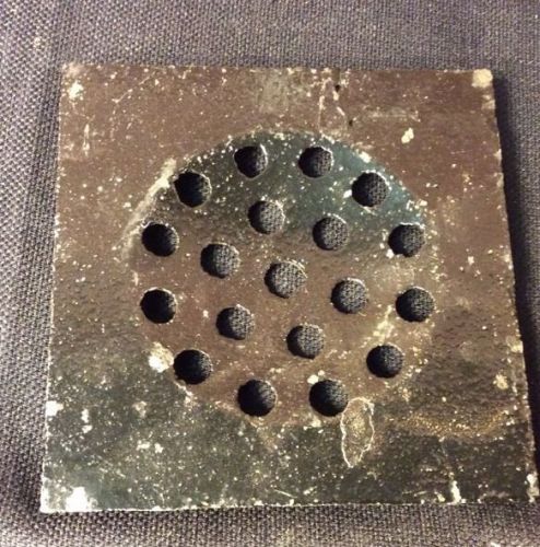 6&#034; x 6&#034; Square Cast Iron Floor Drain Grate * New * Make  Offer