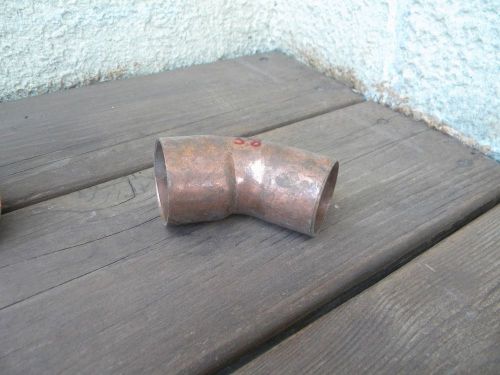 1 pieces 1 1/2&#034;  copper street 45 for sale