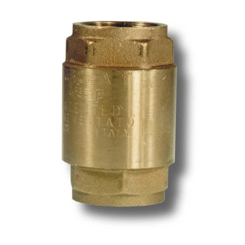 2 new plum-pro brass 1/2&#034; spring check valve for sale