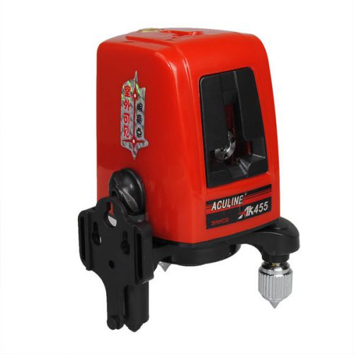 New AK455 360 degree Self-leveling Cross Laser Level Red 3 Line 3 Point