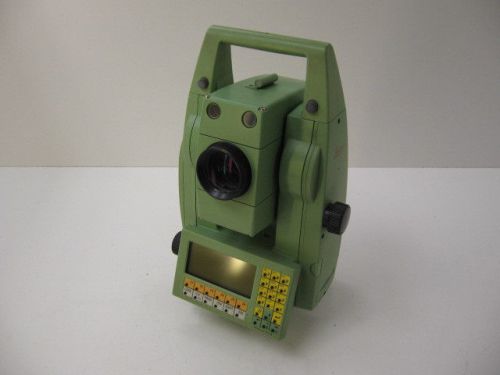 LEICA TCRA1101 1&#034; PRISMLESS ROBOTIC TOTAL STATION+ROBOTIC ACCESSORIES SURVEYING