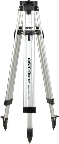 Cst/berger 60-alqci21-b 63&#034; aluminum flat head contractor&#039;s tripod 4 laser level for sale