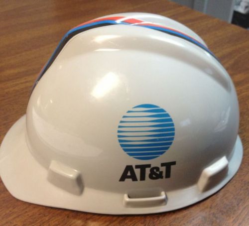 1981 AT&amp;T HARDHAT LINESMEN HARD PLASTIC HELMET