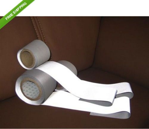 Silver reflective safety conspicuity tape sew on 2&#039;&#039; trim fabric 3m=10 ft #b05 for sale