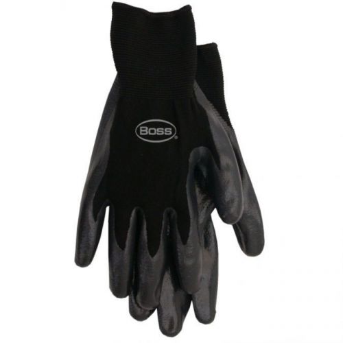 Boss Nitrile Coated Gloves Assembly Grip Large 20098