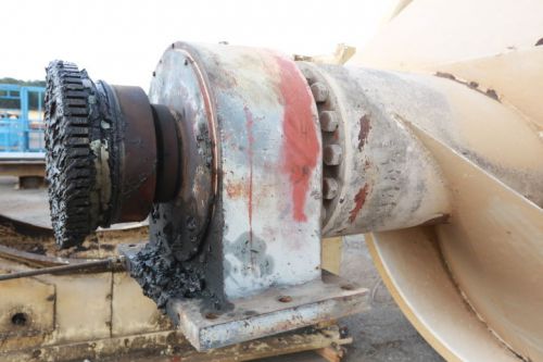 Archimedes screw pump 10 ft diameter max lift 19.25 ft for sale