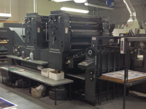 Printing press 1984 heidelberg  speedmaster 102zp for sale