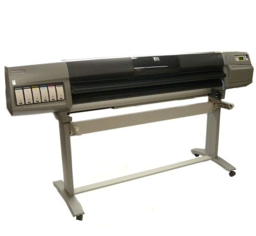 Hp designjet 5500 60&#034; wide large format color inkjet printer plotter parts for sale