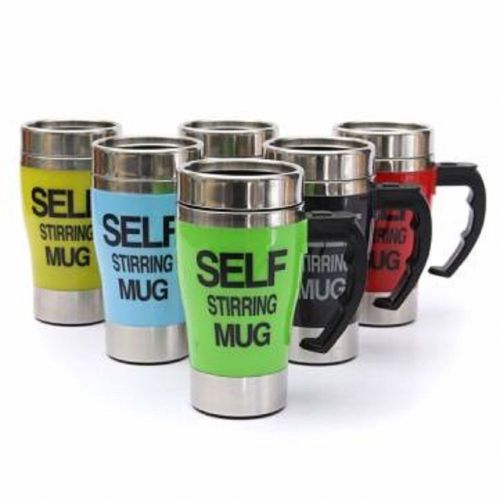 Automatic coffee mixing cup self stirring coffee mug for sale