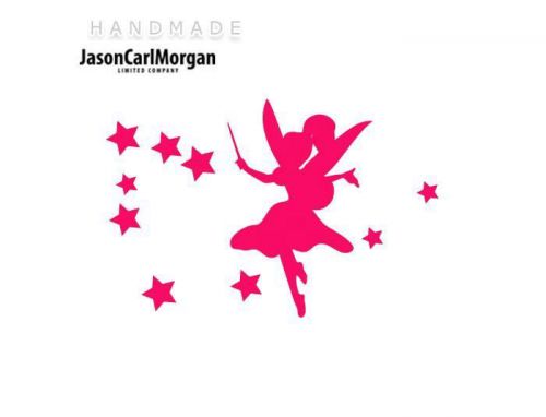 JCM® Iron On Applique Decal, Fairydust Neon Pink