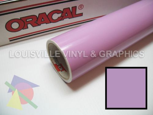1 roll 24&#034; x 5 yds lilac oracal 651 sign &amp; graphics cutting vinyl for sale