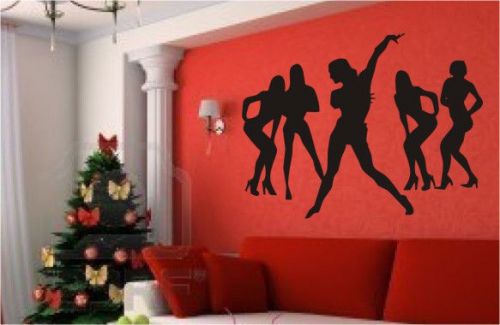 2X Graphic Group  Figure Wall Vinyl Sticker Decal Bedroom, Drawing Room-27