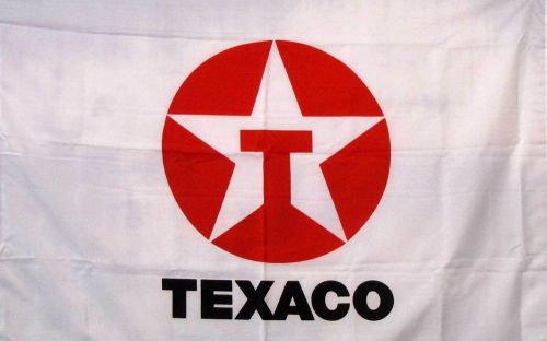Texaco Garage Flag 2.5ft  x 3.5 ft Indoor Outdoor Deluxe Car Banner