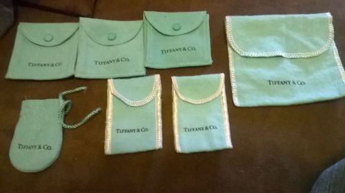 tiffany &amp; co dust bags