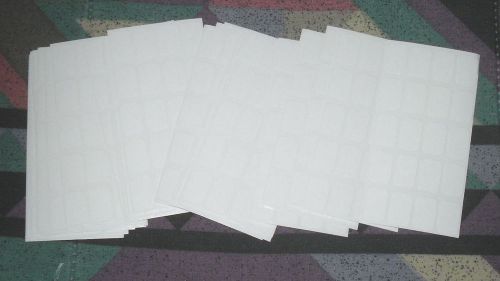 1040 BLANK GARAGE YARD SALE RUMMAGE STICKERS PRICE LABELS WHITE C MY OTHER ITEMS