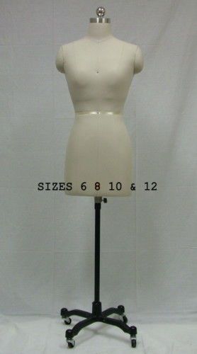 FEMALE FULLY PINNABLE DRESS FORM MANNEQUIN W/MAGNETIC SHOULDERS SIZE 20 (MT 20)
