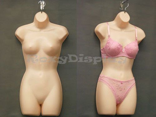 6 pcs Female Standard Size 4-6 Hollow Back with half leg Torso #PS-FP119F-6pcs