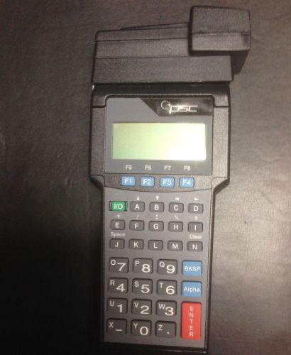 PERCON DATA COLLECTOR PT 2000 HANDHELD MOBILE COMPUTER AS IS T5-E2