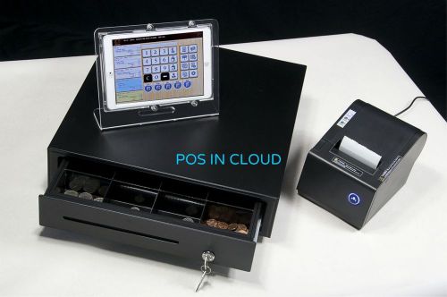 Mini POS w Remote Monitoring Cloud Backup for Small Coffee Drink Shop Food Truck
