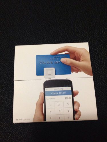 Square credit card reader brand new for sale