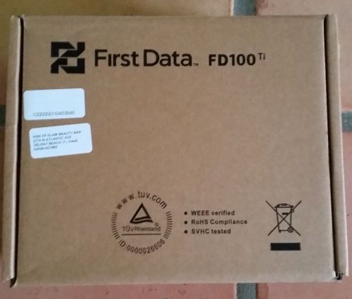 First Data fd-100
