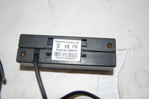 MSR-100 USB CREDIT CARD READER LOT OF TWO