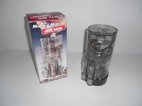 Magnif Money Mill Motorized Coin Bank in Box,Takes 2 C Batt.&#039;s,Sorting,Counting