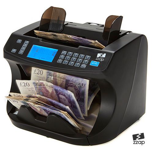 Bank note currency counter count fake detector money banknote pound cash machine for sale