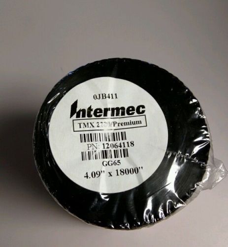 Intermec tmx 2200/premium thermal transfer ribbon 4.09&#034; x 18000&#034; 12064118 for sale