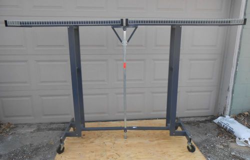 High capacity folding rolling coat and hat rack - sold by global ind for sale