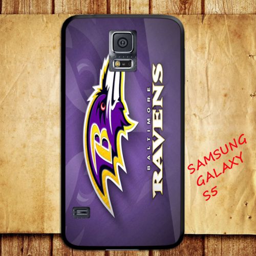 iPhone and Samsung Galaxy - Baltimore Ravens NFL Team Rugby Logo - Case