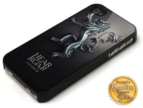 Lanister Logo Games of Thrones For iPhone 4/4s/5/5s/5c/6 Hard Case Cover
