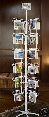 Spinning greeting card 36 pkt 6x9 rack display floor made in usa for sale