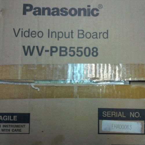Panasonic WV-PB5508 CCTV Input for Matrix System 500