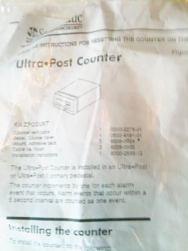 New  Sensormatic Ultra Post II ZP Count Customer Counter Kit