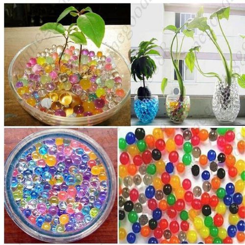 9 Bag Colorful Magic Nutrient Moisturizing Crystal Water Jelly Mud Soil Beads