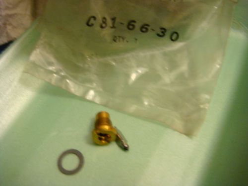 ZENITH CARBURETOR NEEDLE AND SEAT PART NEW C81-66-30