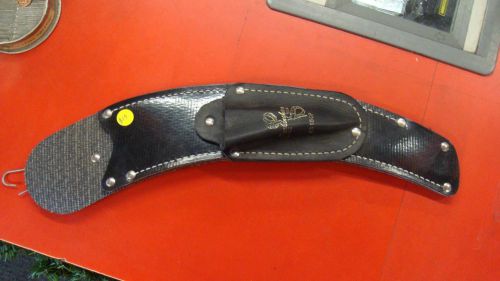 Weaver leather 14-1/2&#034; rubberized belting scabbard - straight back for sale