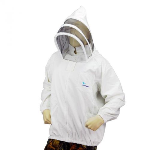 Vented Bee Jacket Air -Eco-Keeper Premium Professional Beekeeping Suit- Medium