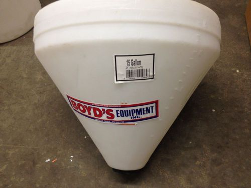 15 gallon cone bottom tank only 24&#034; X 21&#034;  NO STAND
