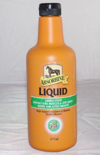 Absorbine Liquid Embrocation 475ml Supports Circulation Healthy Muscles ABS0120