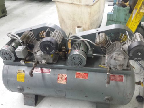 Ingersoll Rand 2HP 3 Phase Air Compressor Dual Pump