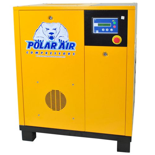 Brand New Polar Air 7.5 HP Single Phase Rotary Screw Air Compressor