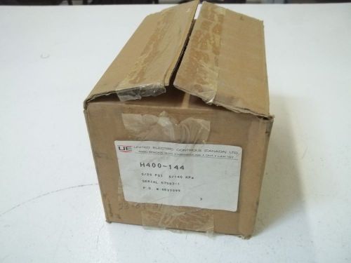 UNITED ELECTRIC CONTROLS H400-144 15AMPS *NEW IN A BOX*
